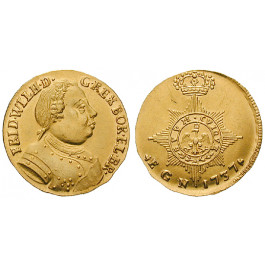 Brandenburg-Preussen, Königreich Preussen, Friedrich Wilhelm I., Dukat 1737, vz