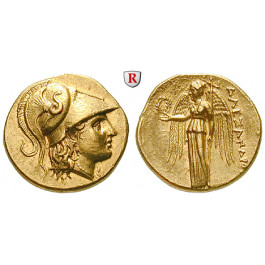 Makedonien, Königreich, Alexander III. der Grosse, Stater 323-280 v.Chr., vz+