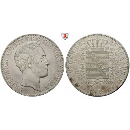 Sachsen, Königreich Sachsen, Friedrich August II., Ausbeutekonventionstaler 1838, ss-vz