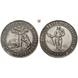 Anhalt, Anhalt-Bernburg, Victor Amadeus, Taler 1711, ss-vz