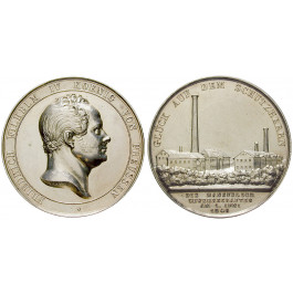 Brandenburg-Preussen, Königreich Preussen, Friedrich Wilhelm IV., Silbermedaille 1846, vz