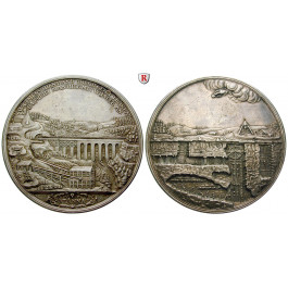 Sachsen, Albertinische Linie, Johann Georg III., Silbermedaillon zu 8 Reichstalern 1690, vz