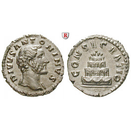 Römische Kaiserzeit, Antoninus Pius, Denar nach 161, st