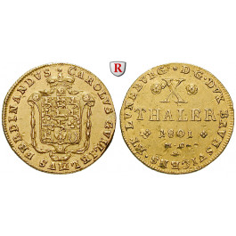 Braunschweig, Braunschweig-Wolfenbüttel, Karl Wilhelm Ferdinand, 10 Taler 1801, ss