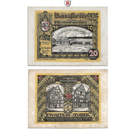 Notgeld der besonderen Art, Osterwieck a. Harz, 20 Mark 1.5.1922, I-