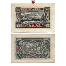Notgeld der besonderen Art, Osterwieck a. Harz, 100 Mark 1.5.1922, II