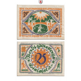 Notgeld der besonderen Art, Bielefeld, 25 Mark 2.4.1922, I