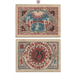 Notgeld der besonderen Art, Bielefeld, 25 Mark 15.7.1921, I-