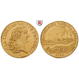 Pfalz, Kurpfalz, Karl Theodor, Dukat 1767, ss-vz