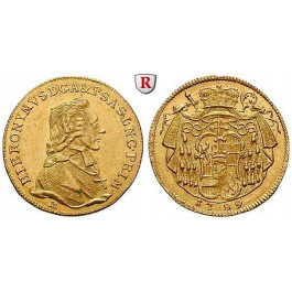 Salzburg, Bistum, Hieronymus von Colloredo, Dukat 1789, vz/vz-st