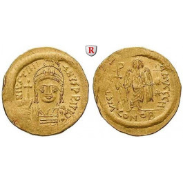 Byzanz, Justinian I., Solidus 545-565, vz