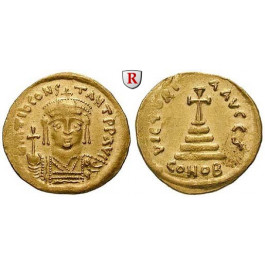 Byzanz, Tiberius II. Constantinus, Solidus 579-582, vz-st