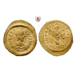 Byzanz, Justin II., Tremissis 567-578, f.vz