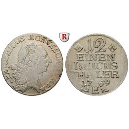 Brandenburg-Preussen, Königreich Preussen, Friedrich II., 1/12 Taler 1769, ss