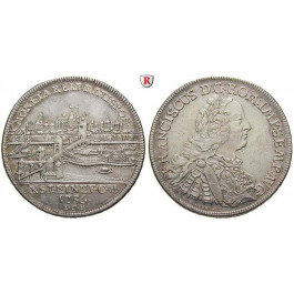 Regensburg, Stadt, Konventionstaler 1756, ss+