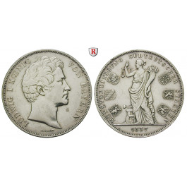Bayern, Königreich, Ludwig I., Geschichtsdoppeltaler 1837, ss-vz