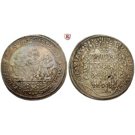 Brandenburg in Franken, Brandenburg-Ansbach, Friedrich, Albrecht, Christian unter Vormundschaft, Taler 1627, ss+