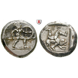 Pamphylien, Aspendos, Stater um 465-430 v.Chr., ss+