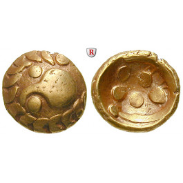 Süddeutschland, Vindelici, Regenbogenschüsselchen-Stater 150-50 v.Chr., f.vz