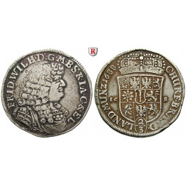 Brandenburg-Preussen, Kurfürstentum Brandenburg, Friedrich Wilhelm, 2/3 Taler 1688, ss