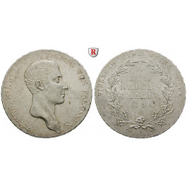 Brandenburg-Preussen, Königreich Preussen, Friedrich Wilhelm III., Reichstaler 1815, vz+