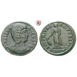 Römische Kaiserzeit, Helena, Mutter Constantinus I., Follis 328-329, ss-vz/vz
