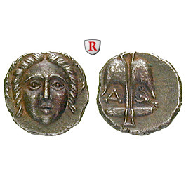 Thrakien-Donaugebiet, Apollonia Pontika, Drachme Ende 5.-4. Jh. v.Chr., vz