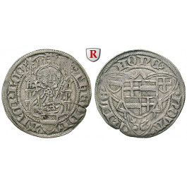 Köln, Bistum, Dietrich II. von Mörs, Weißpfennig o.J. (um 1451), ss+