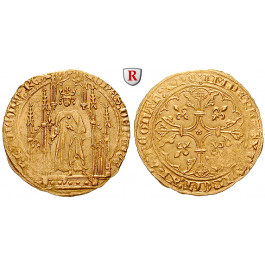 Frankreich, Jean II. le Bon, Royal d´or o.J. (1359), ss-vz