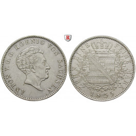 Sachsen, Königreich Sachsen, Anton, Konventionstaler 1835, ss-vz