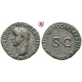 Römische Kaiserzeit, Germanicus, As 40-41, ss-vz