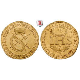 Sachsen, Albertinische Linie, Johann Georg I., Dukat 1616, ss-vz