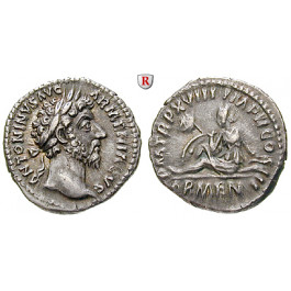 Römische Kaiserzeit, Marcus Aurelius, Denar 163-164, vz