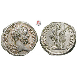 Römische Kaiserzeit, Septimius Severus, Denar 199, vz-st/vz