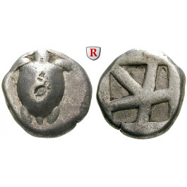 Aigina, Stater 500-480 v.Chr., ss+