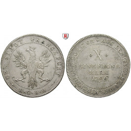 Frankfurt, Stadt, Konventionstaler 1796, ss-vz