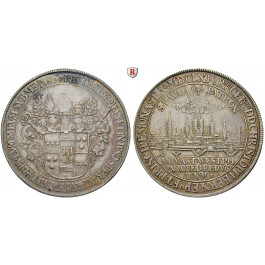 Münster, Bistum, Christoph Bernhard von Galen, Reichstaler 1661, f.vz