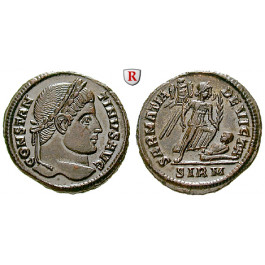 Römische Kaiserzeit, Constantinus I., Follis 324-325, f.st