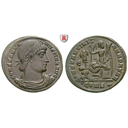 Römische Kaiserzeit, Constantinus I., Follis 328, vz