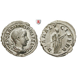 Römische Kaiserzeit, Gordianus III., Denar 241, vz-st