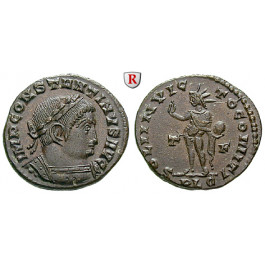 Römische Kaiserzeit, Constantinus I., Follis 314-315, vz-st