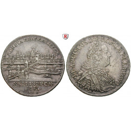 Regensburg, Stadt, Konventionstaler 1756, ss-vz