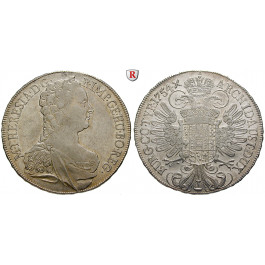 Römisch Deutsches Reich, Maria Theresia, Taler 1754, ss-vz