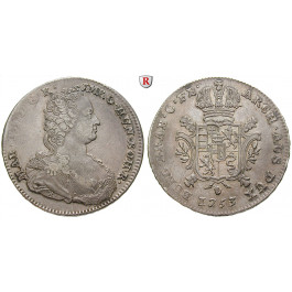 Römisch Deutsches Reich, Maria Theresia, Dukaton 1753, ss-vz