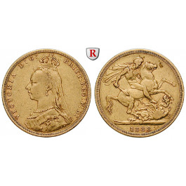 Australien, Victoria, Sovereign 1888, ss