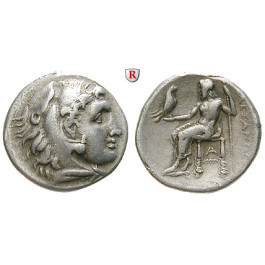 Makedonien, Königreich, Alexander III. der Grosse, Drachme 323-317 v.Chr., ss