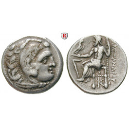 Makedonien, Königreich, Alexander III. der Grosse, Drachme 310-301 v.Chr., ss