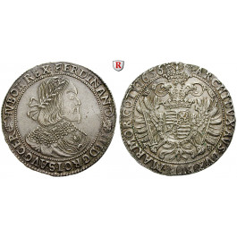 Römisch Deutsches Reich, Ferdinand III., Taler 1656, ss-vz/vz
