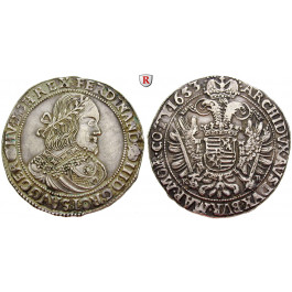 Römisch Deutsches Reich, Ferdinand III., Taler 1653, ss