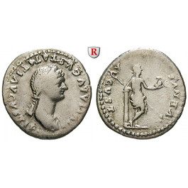 Römische Kaiserzeit, Julia Titi, Tochter des Titus, Denar 80-81, ss